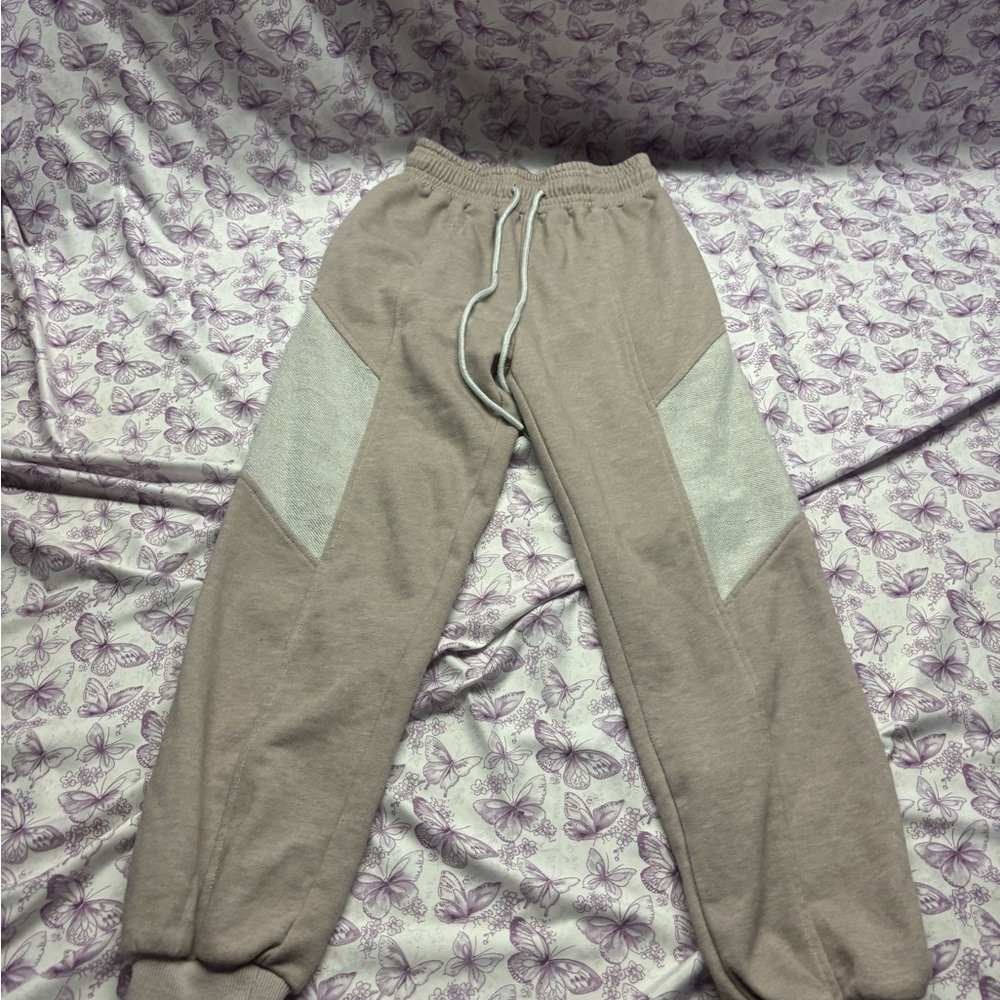 🍄Neutral Taupe Women’s Jogger Track Pants
